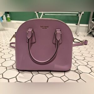 kate spade Lavender Sylvia medium dome satchel